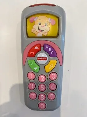 Buy Fisher Price Electronic Interactive Toy Cell Phone Pink VIntage • 3.99£