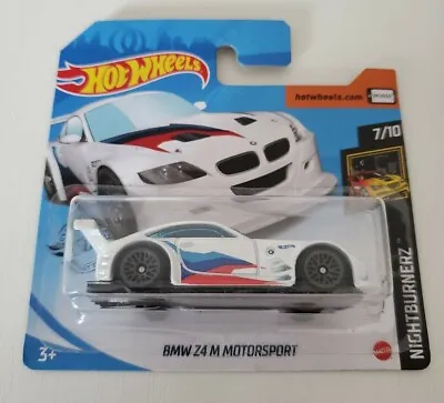 Buy  Hot Wheels BMW Z4 M Motorsport E86 3.2L 420hp Nightburnerz 1:64 Diecast Toy Car • 19.95£
