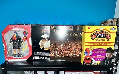 Buy New Gobbledy Gooker Figure, Egg, Box & 2 Backdrops Wwe Mattel Ultimate Edition • 42.99£