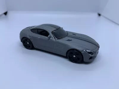 Buy Hot Wheels - Mercedes Benz AMG GT Grey - Diecast Collectible - 1:64 - USED • 3£