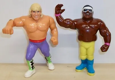 Buy WWF/WWE - High Energy - Owen Hart & KoKo B.Ware Wrestling Figures - Hasbro - • 36.99£