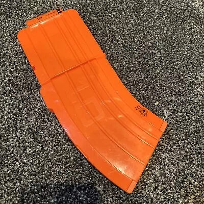 Buy Nerf N-strike Elite 10 Dart Magazine Banana Clip Attachment Orange • 5.99£