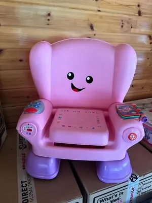 Buy Fisher-Price CFD39 Activity Toy Chair - Pink • 25£