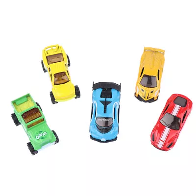 Buy 5Pcs Mini Race Car Model Hot Wheel Toy Simulation Sport Car Desktop Car Ornament • 8.60£