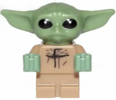 Buy Lego Din Grogu, The Child, Baby Yoda Minifigure Star Wars - Sw1113 - 75315 75331 • 6.61£