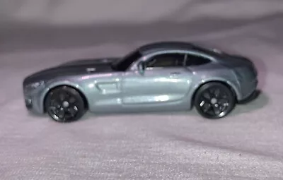 Buy Hot Wheels Mercedes- Amg Gt Grey Metallic Great Loose Used Condition Supercar • 4.75£