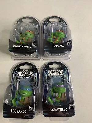 Buy Neca Scalers Tmnt Ninja Turtles Bundle X4 Brand New Action Figures Stocking... • 14£