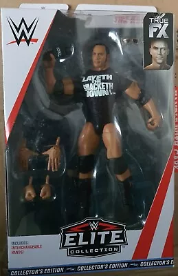 Buy Wwe Mattel Series Elite 69 The Rock Legends Brand New Collectors Edition Limited • 30£