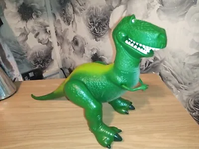Buy Disney Pixar 2011 Mattel Toy Story Talking Rex Dinosaur Figure Moving Arms Green • 19.99£