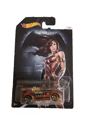 Buy 2015 Hot Wheels Wonder Woman Tantrum Car 7/7 Long Card • 3.50£