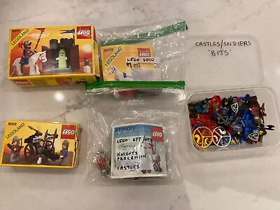 Buy Vintage Lego Castle Bundle Sets 6034, 6012, 677/6077, 6010 & ￼assorted ￼box • 17£