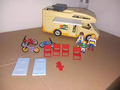 Buy Playmobil 3647 Yellow Campervan With Bikes Holiday / Vacation Used / Clearance • 15.95£