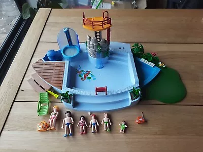 Buy Playmobil Play Set 4858 Outdoor Swimming Pool (incomplete) • 10£