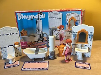 Buy Playmobil Bathroom Set Furniture, 5318, Victorian Mansion • 22£