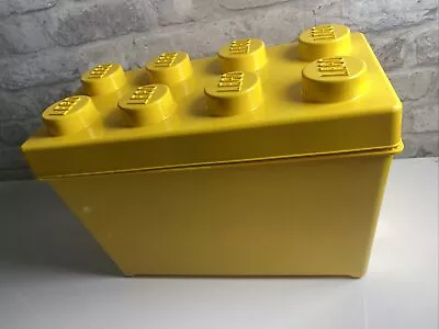Buy 2012 Lego Large Yellow Storage Box 4x2 Studs 14 X 10 X 7  • 16.99£