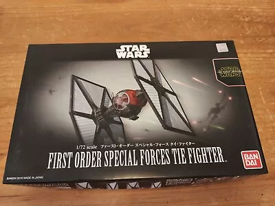 Buy Bandai First Order Special Forces Tie Fighter 1/72 Scale Star Wars - 0203219 • 2.81£