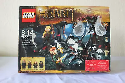 Buy LEGO The Hobbit 79001 Escape From Mirkwood Spiders 100% COMPLETE + Box & Manual • 44.50£
