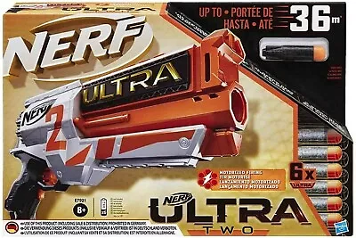 Buy Nerf Ultra Two Motorised Blaster – Fast-Back Reloading – Includes 6 Nerf • 22.99£