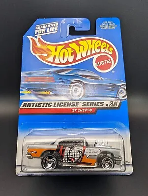Buy Hot Wheels #730 '57 Chevy Hotrod Artistic License Series 1998 Release L36 • 5.95£