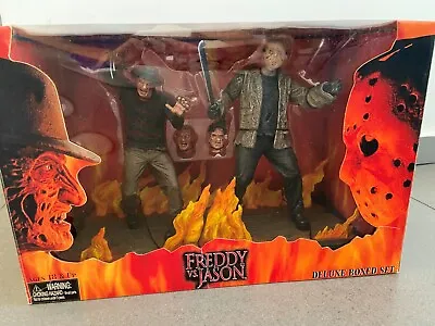 Buy Neca Freddy Vs Jason Vs. DELUXE BOXED New Nightmare Friday 13 Action Figure • 180.18£