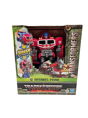 Buy Transformers Rise Of The Beasts Smash Changers Optimus Prime • 34.50£