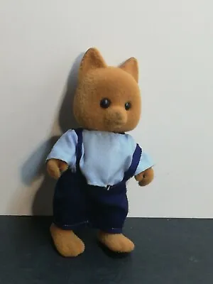 Buy Sylvanian Forest Families Dog Danny Family Vintage Tomy Epoch The Clever Little Ones • 15.41£