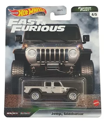 Buy Hot Wheels Fast & Furious Furious Fleet Jeep Gladiator 4/5 Grk52 • 8.35£