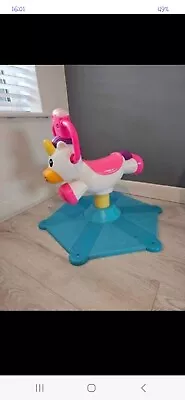 Buy Fisher-Price Bounce And Spin Unicorn • 15£