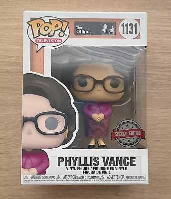 Buy Funko Pop The Office Phyllis Vance #1131 + Free Protector • 21.99£