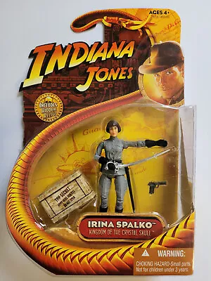 Buy Indiana Jones Crystal Skull Irina Spalko 3.75  Action Figure 2008 MOC • 8.99£