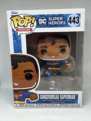 Buy Funko Pop Heroes - DC Super Heroes - Gingerbread Superman #443 • 16.99£