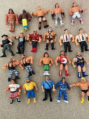 Buy WWF WWE Hasbro Wrestling Figures Job Lot - Bundle - Collection 21 Figures • 23£