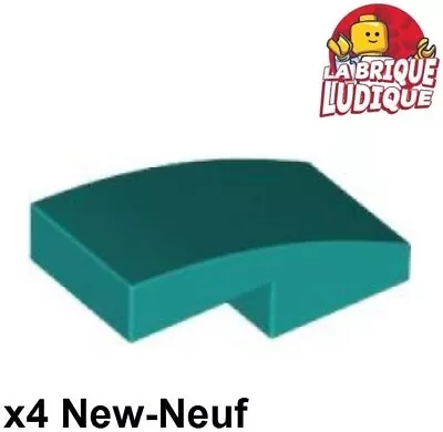 Buy LEGO 4x Slope Curved Slope 1x2 Dark Turquoise Dark 11477 NEW • 1.25£