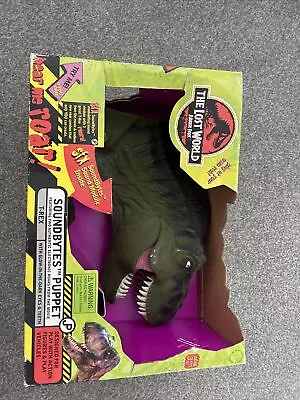 Buy Rare JURASSIC PARK The Lost World Soundbytes Puppet T-Rex 13  Figure 1996 • 69.99£