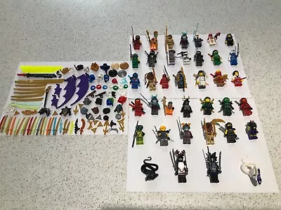 Buy 39   Different Ninjargo Mini Figures Plus Extras “bargain” • 42.99£