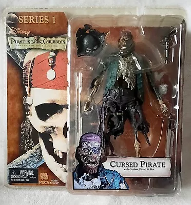 Buy Pirates Of The Caribbean Cursed Pirate Figure Series 1 NECA Reel Toys NEW RARE 3 • 61.99£