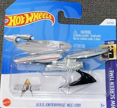 Buy Hot Wheels - Uss Enterprise Ncc - 1701 ,star Trek, White, New 2024 • 9.99£