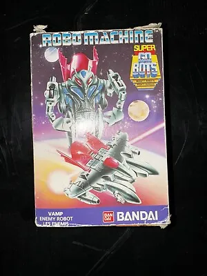 Buy Bandai Gobots Vamp Robo Machines Vintage 1985 Boxed Transformers Machine • 70£