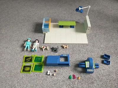 Buy Playmobil Vet Clinic Playset 4346 , Figures, Animals,Dog, Cat, Turtle, X-ray • 8£