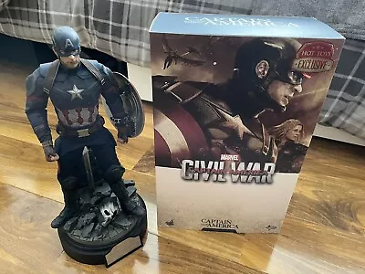 Buy Hot Toys MMS350 Captain America Civil War 1/6 Figure. READ DESCRIPTION! • 135£