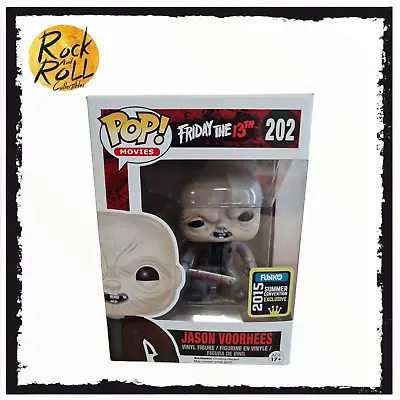 Buy Friday The 13th - Jason Vorhees (Unmasked) Funko Pop! #202 2015 Summer Con Share • 639.99£