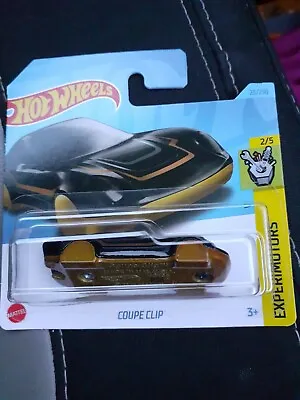 Buy New 2023 Hot Wheels Black + Gold Coupe Clip - Experimotors - Key Chain • 3.98£