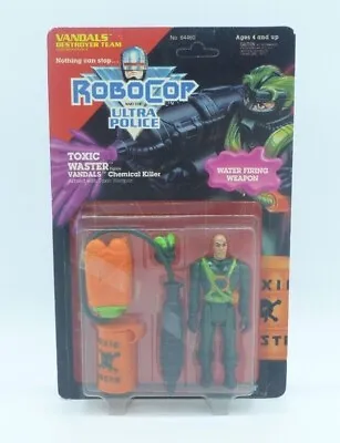 Buy 1989 Toxic Waster RoboCop Ultra Police Moc Action Figure Kenner Vintage • 103.25£