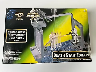 Buy Death Star Escape Playset With Firing Cannon And Removable Bridge By Kenner 1997 • 24.95£