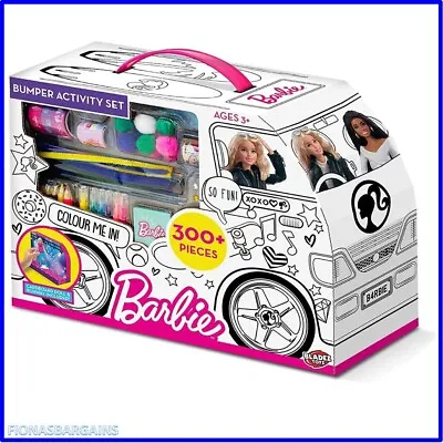 Buy Barbie Campervan Bumper 300+ Piece Creative Colouring Activity Craft Gift Set • 17.95£