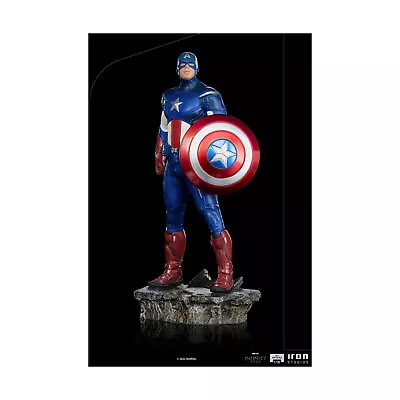 Buy Sideshow Collectib Marvel  Captain America (Battle Of NY) (1:10) (Iron Stu New • 172.88£