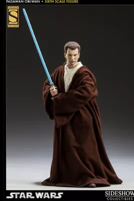 Buy STAR WARS Obi-Wan Kenobi Jedi Padawan 12   Sideshow EXCLUSIVE 1000281 New Sealed • 341.96£