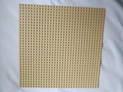 Buy Lego Base Plate 32 X 32 Tan Colour Perfect Condition  • 12.99£