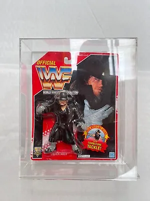 Buy Bnib Wwe The Undertaker Hasbro Wrestling Action Figure Wwf Series 8 Red Card • 599.99£
