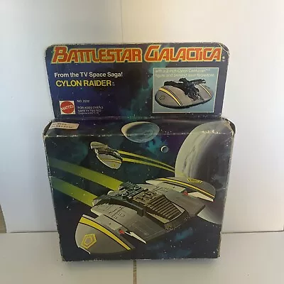 Buy Battlestar Galactica Cylon Raider 1978 Complete Sealed On Card Rare • 49.99£